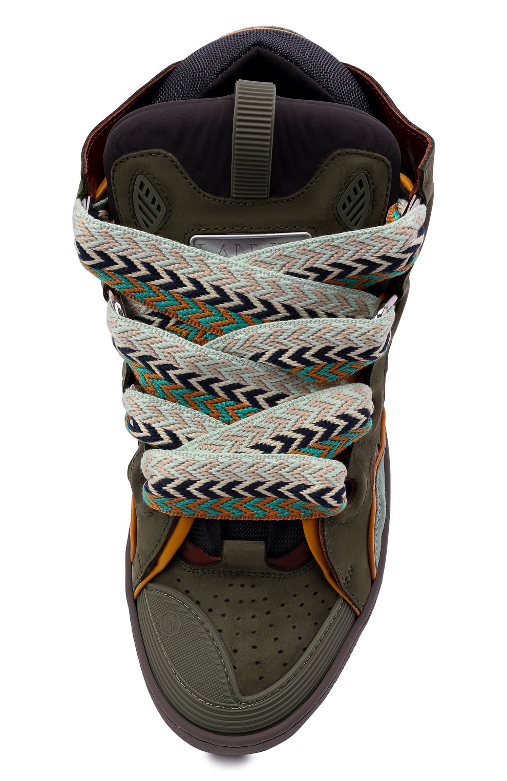 Комбинированные кеды curb LANVIN, арт. FM-SKRK11-DALL-P22, фото 6