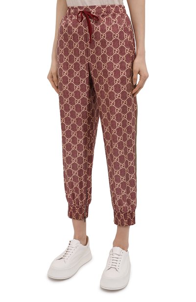 Шелковые джоггеры GUCCI, арт. 625005/XJCL5, фото 3