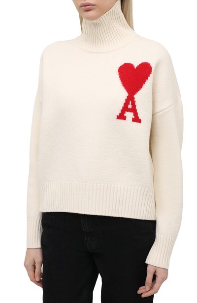 Шерстяной свитер AMI, арт. H20FK203.018, фото 3