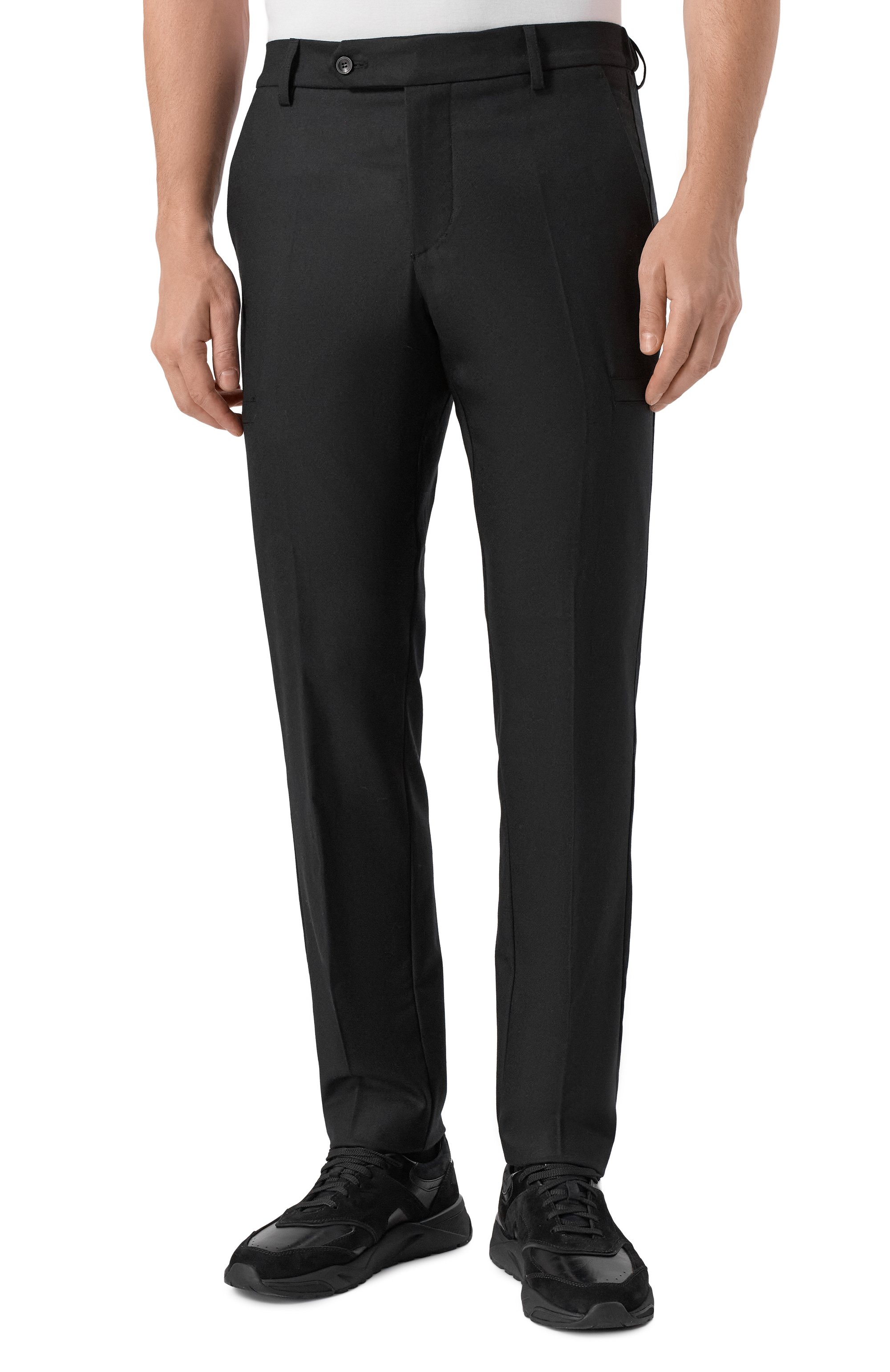 Шерстяные брюки MARCO PESCAROLO, арт. METIS/5215, фото 3