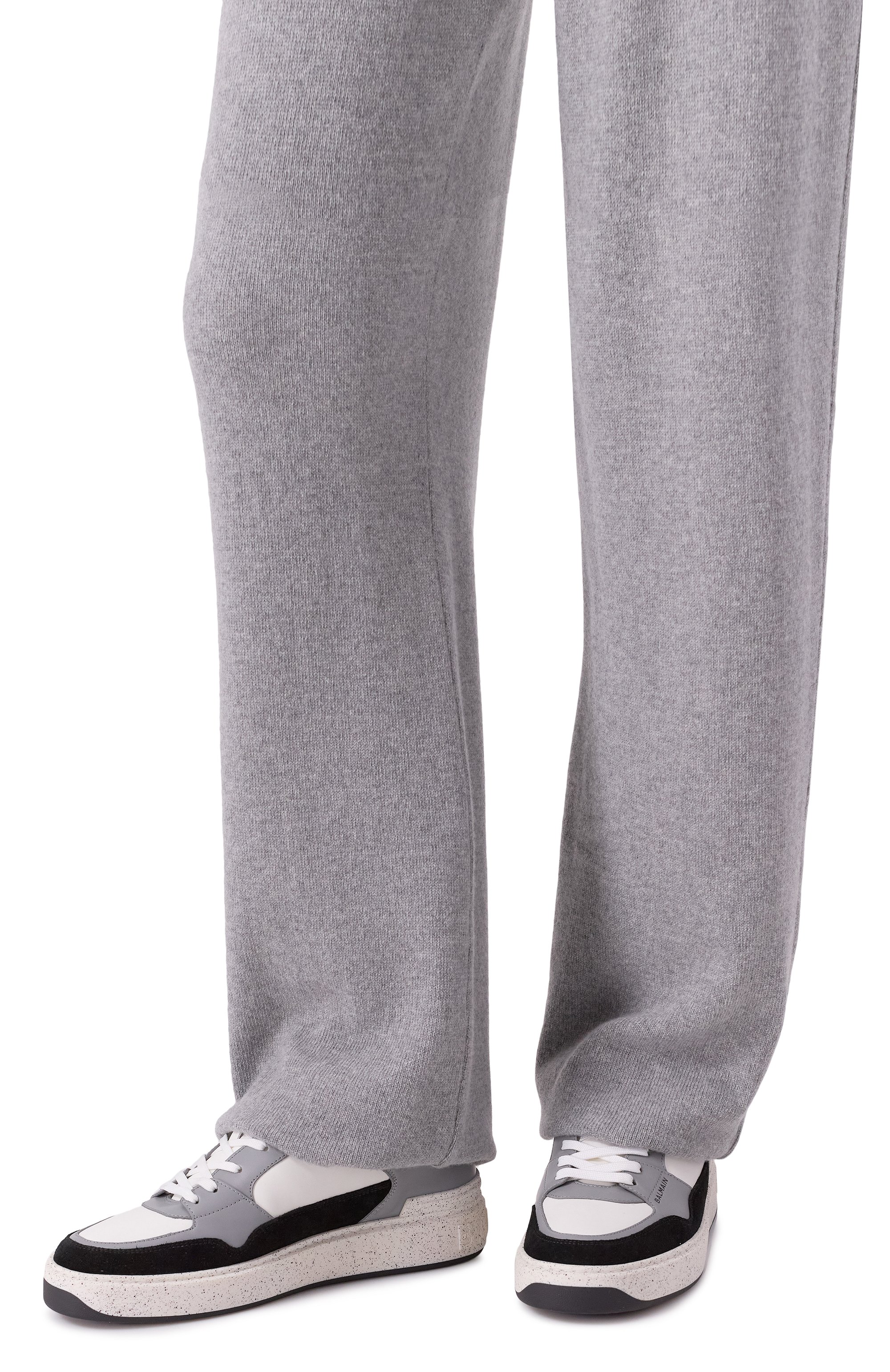 Кожаные кеды b-court flip BALMAIN, арт. FM0VI349/LBIC, фото 3