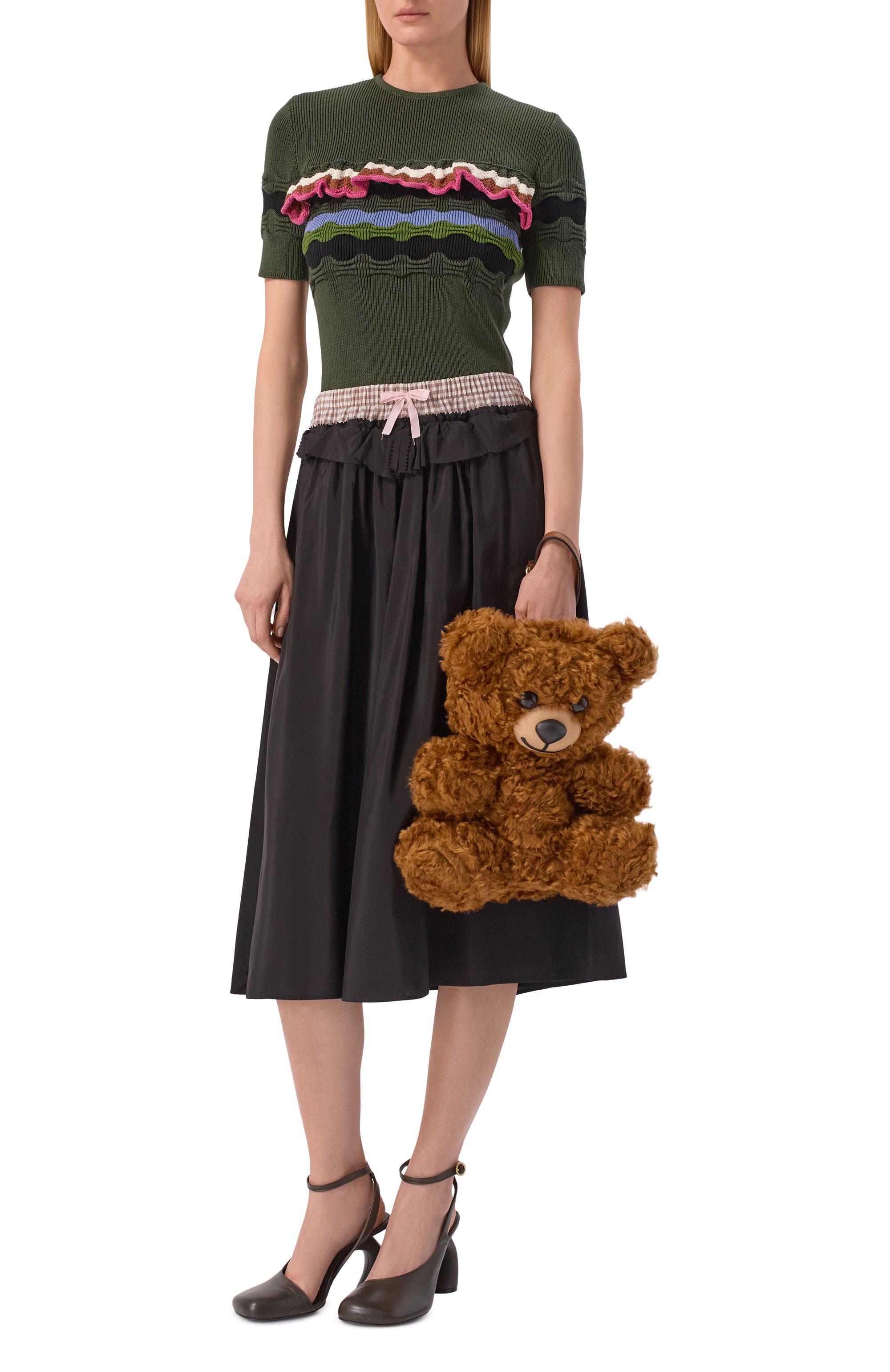 Сумка moschino teddy bear MOSCHINO, арт. MC4100PP10/0W1, фото 3