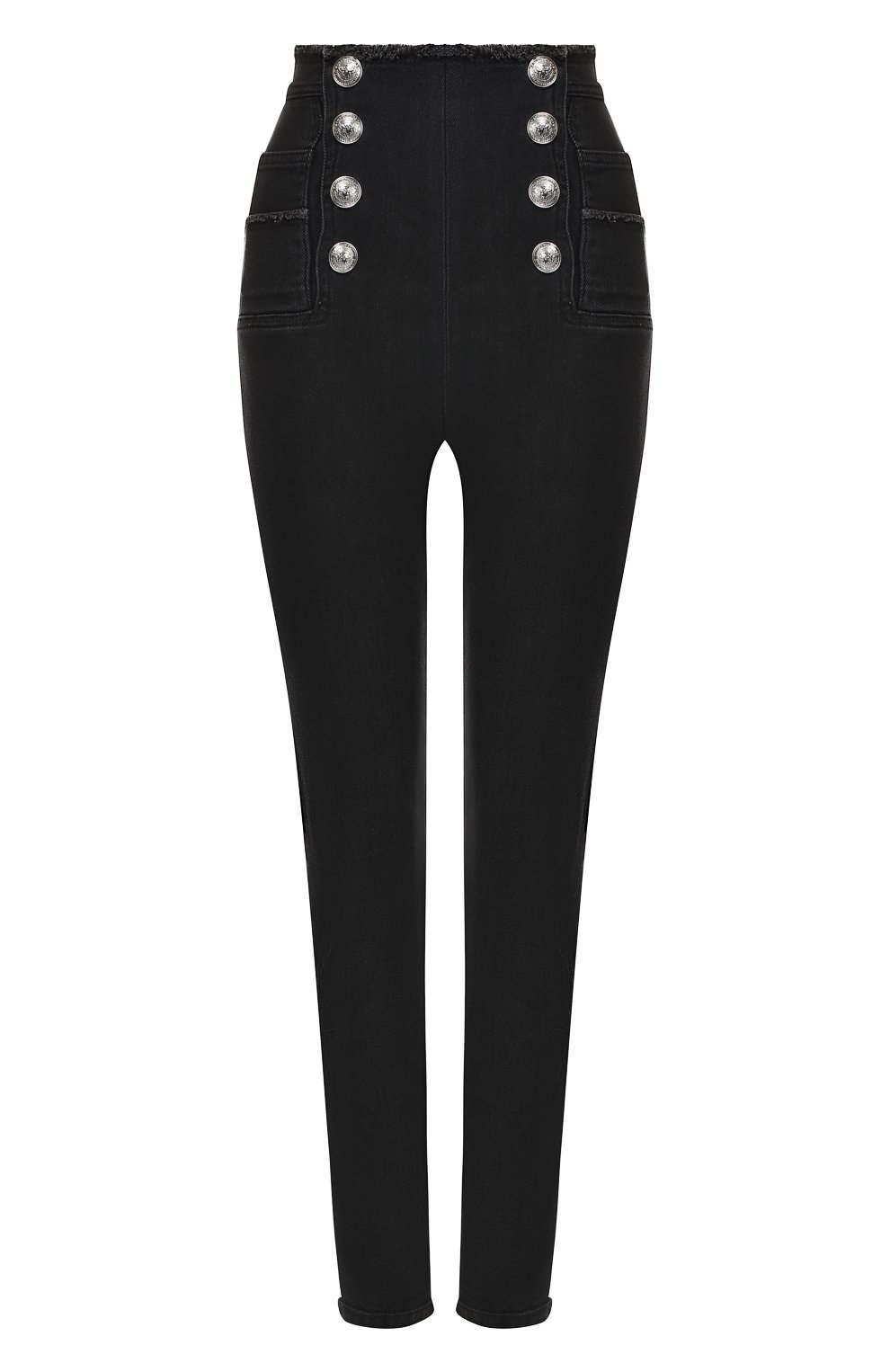Джинсы с завышенной талией BALMAIN, арт. RF15307/D027, фото 1