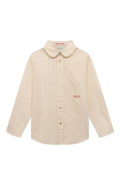 Хлопковая рубашка GUCCI, арт. 615952 XWAI5