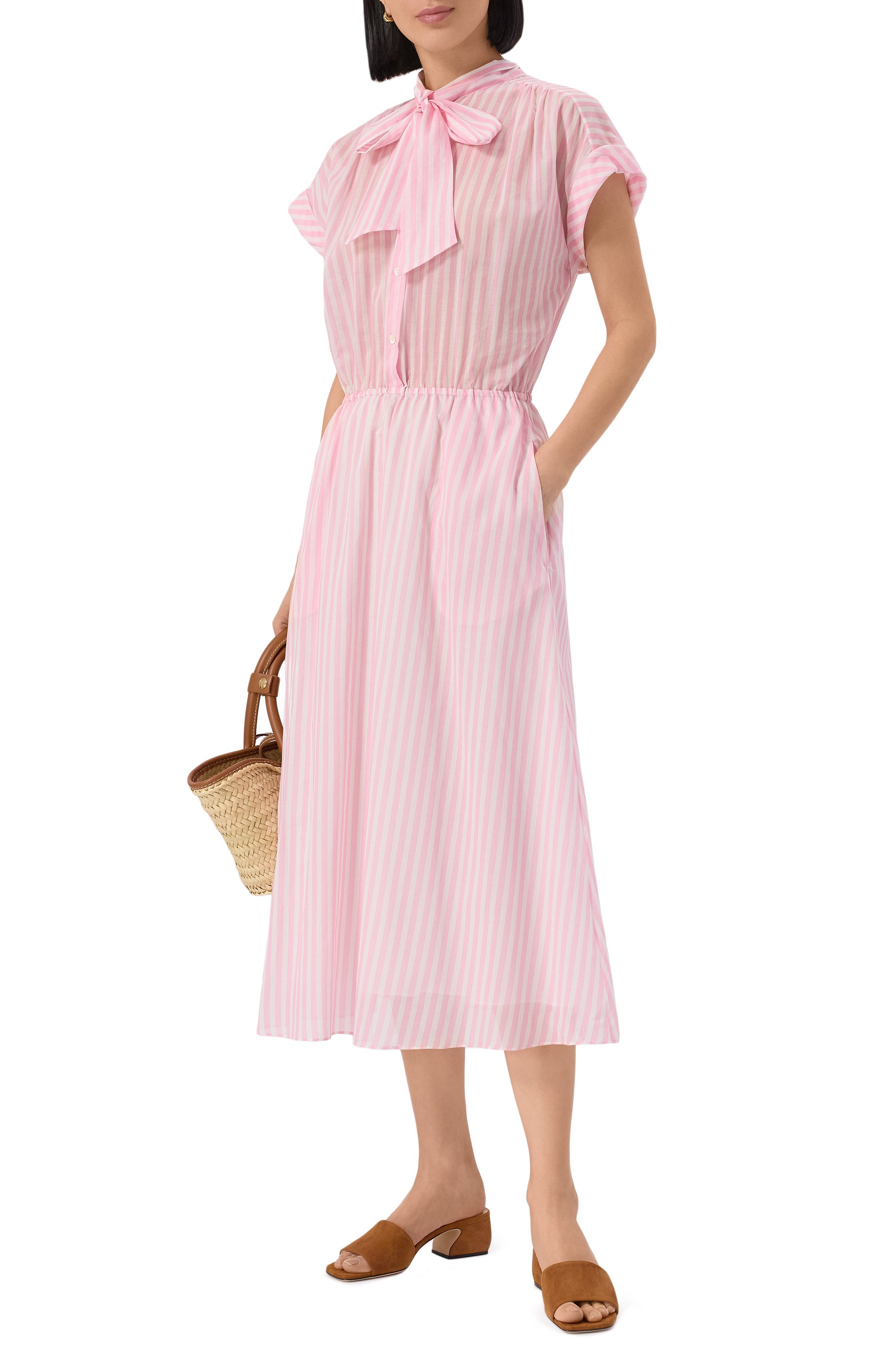 Хлопковое платье NOBLE&BRULEE, арт. NB52/040324/439, фото 2