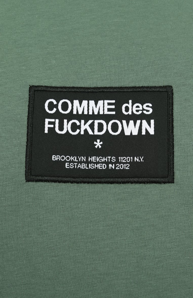 Хлопковая футболка COMME DES FUCKDOWN, арт. CFABM01526, фото 1