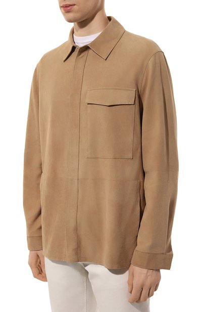 Замшевая куртка-рубашка MVST, арт. ALAIN/00332, фото 3