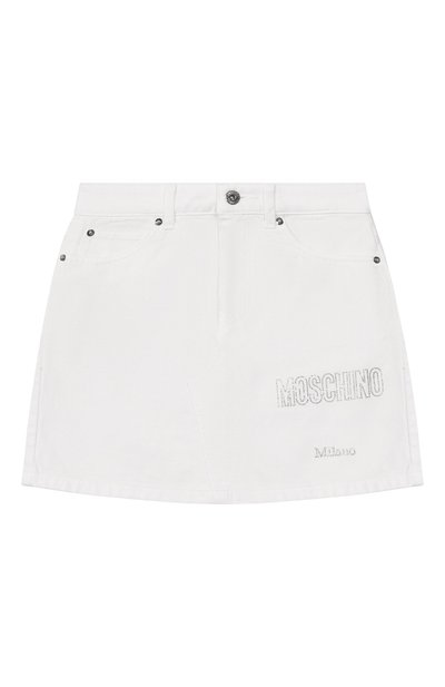 Хлопковая юбка MOSCHINO, арт. HBJ03M/LSC00_001