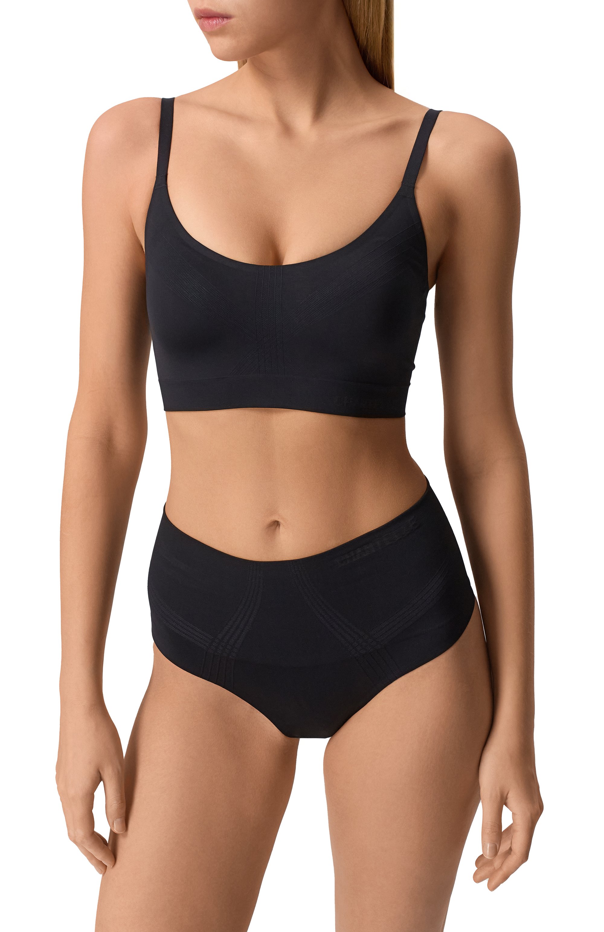 Трусы-стринги с завышенной талией CHANTELLE, арт. C10U90., фото 2