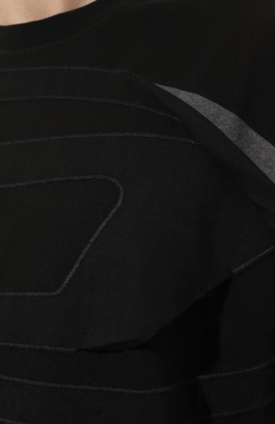 Хлопковая футболка DIESEL, арт. A09889/0BVFW, фото 5