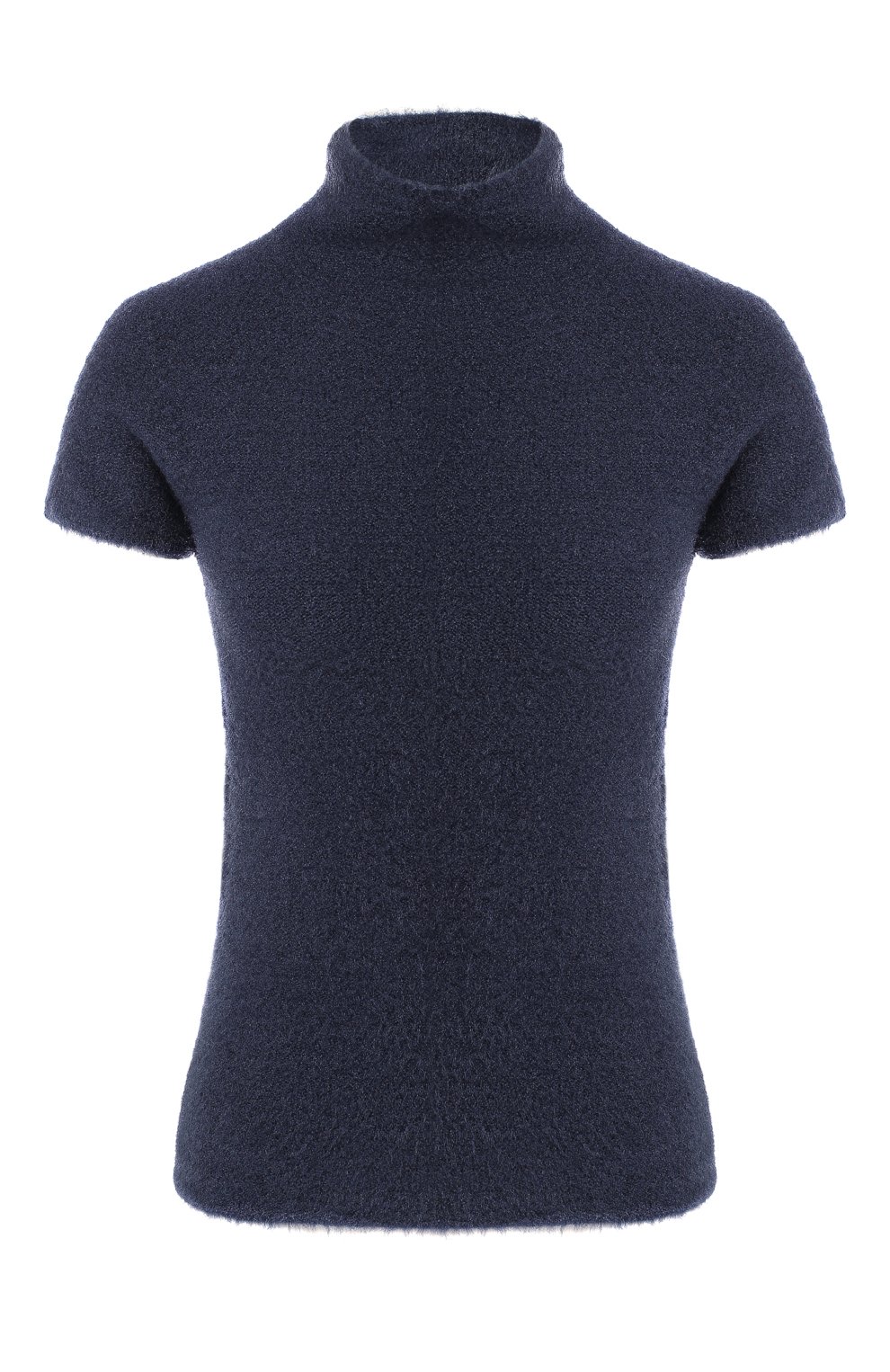 Топ из вискозы GIORGIO ARMANI темно-синего цвета по цене 57950 руб., арт. 6GAMA4/AMA9Z, фото 1 Топ из вискозы GIORGIO ARMANI, арт. 6GAMA4/AMA9Z, фото 1