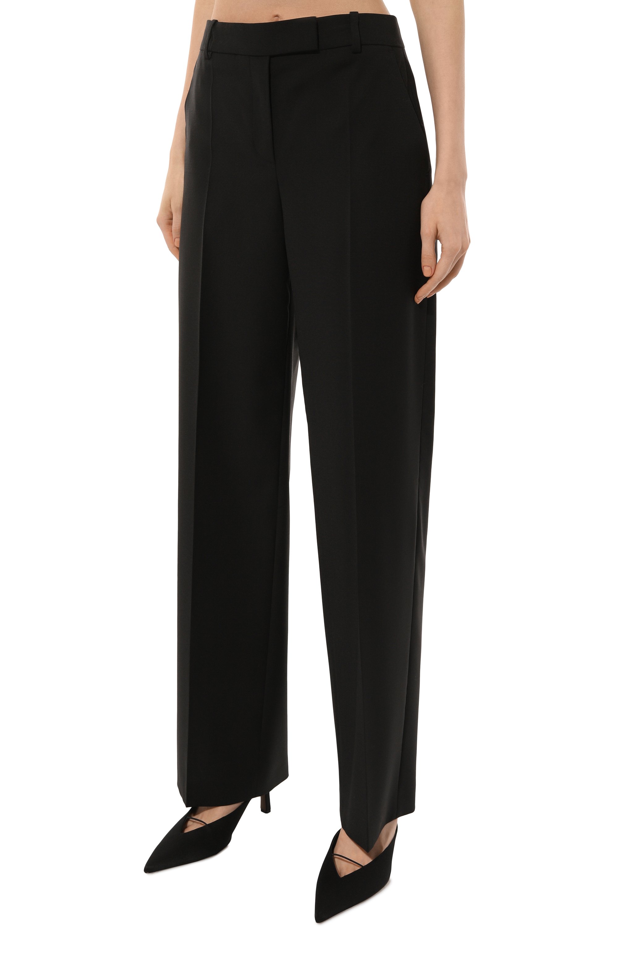 Шерстяные брюки BOSS, арт. 50530900, фото 3