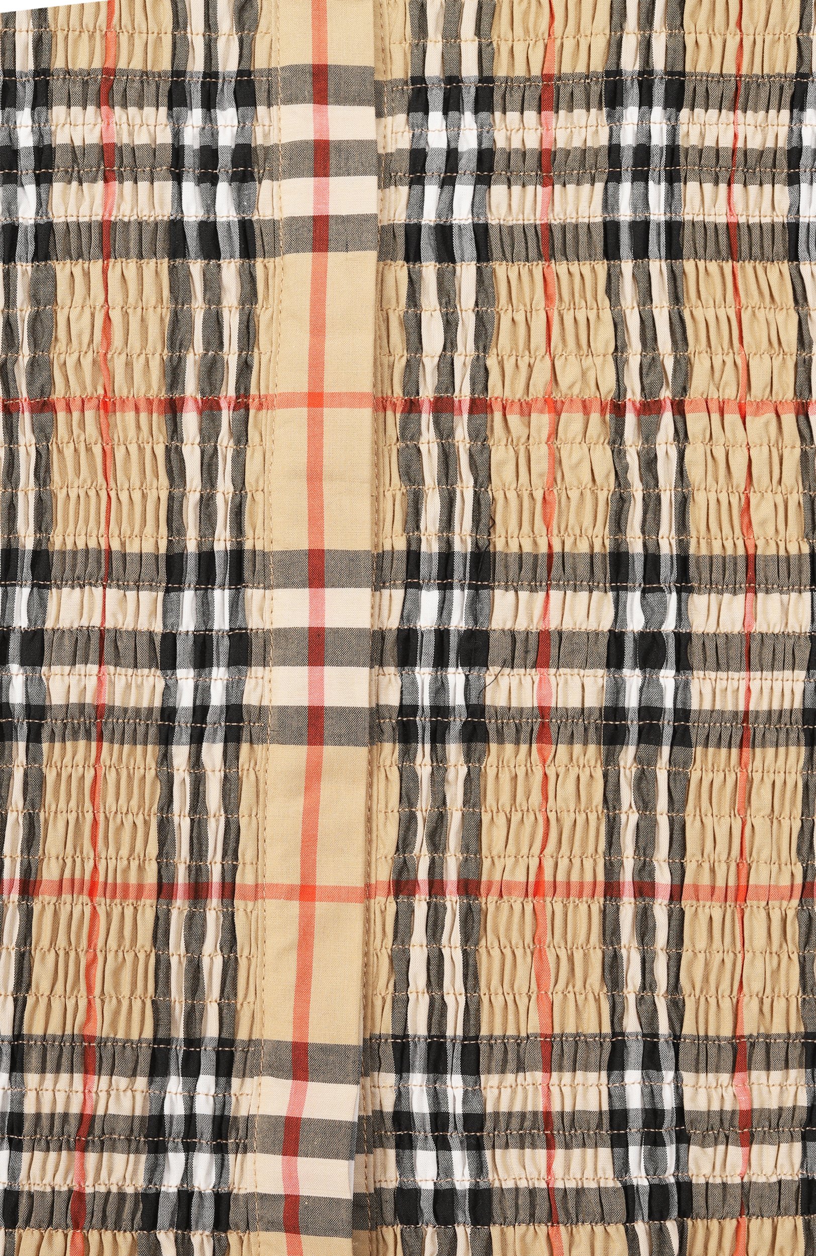 Хлопковое платье BURBERRY бежевого цвета по цене 54650 руб., арт. 8126193, фото 3 Хлопковое платье BURBERRY, арт. 8126193, фото 3