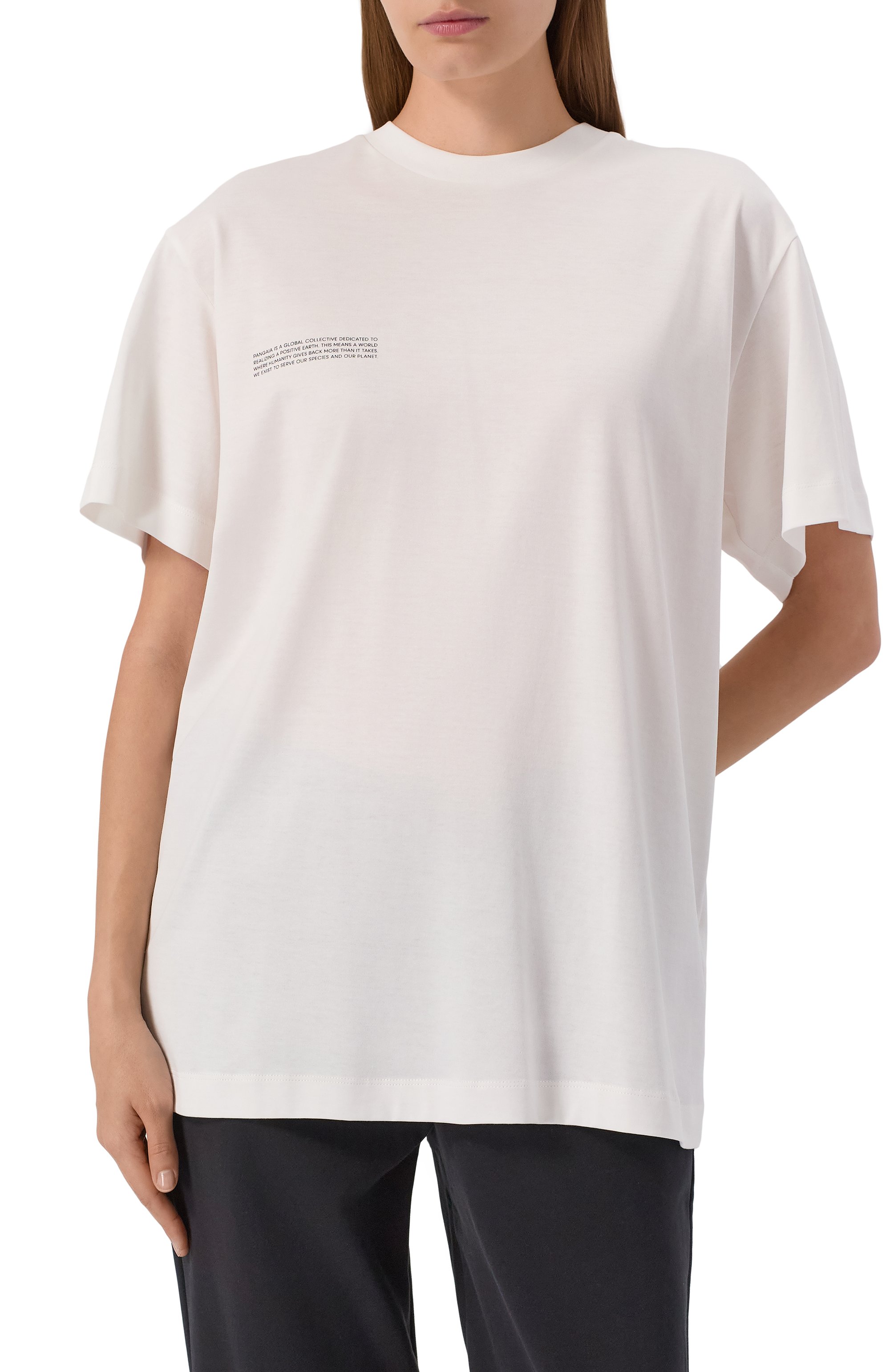 Комплект из трех футболок PANGAIA белого цвета по цене 23400 руб., арт. 10002567, фото 3 Комплект из трех футболок PANGAIA, арт. 10002567, фото 3