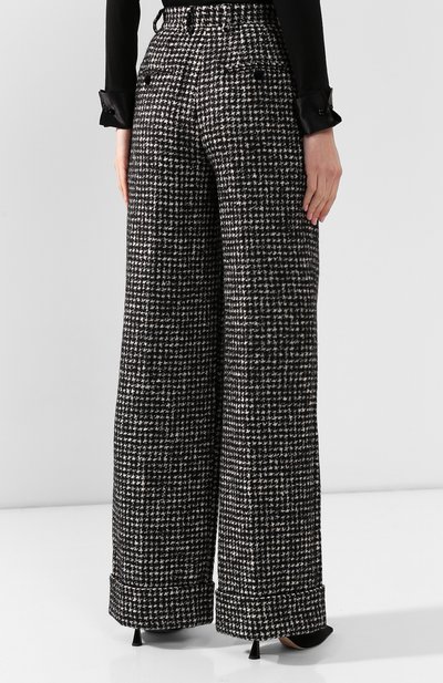Брюки из смеси хлопка и шерсти DOLCE & GABBANA, арт. FTBMPT/FMMFN, фото 4