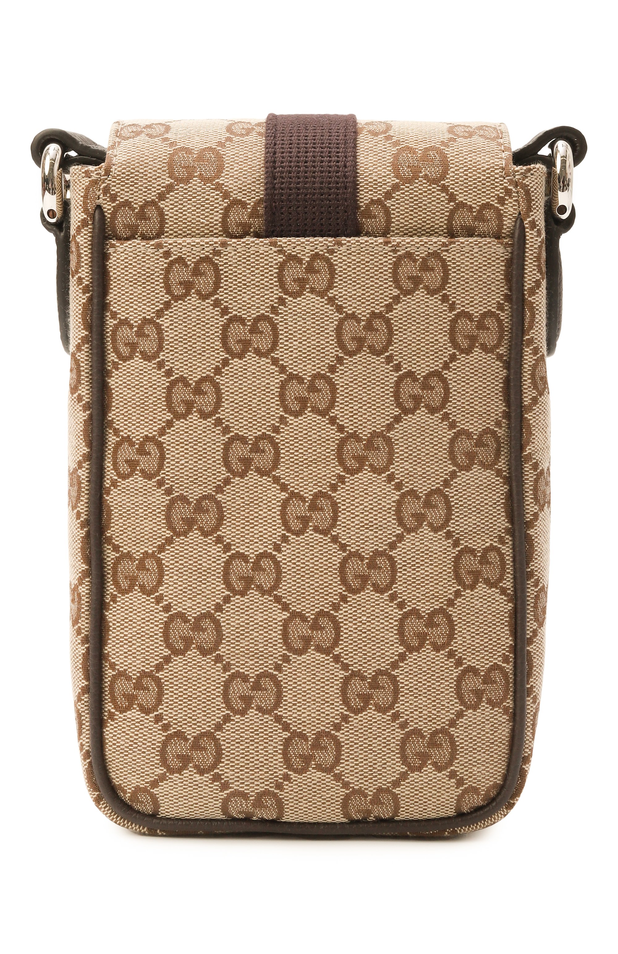 Сумка gg mini GUCCI коричневого цвета по цене 192000 руб., арт. 802099/FADUS, фото 6 Сумка gg mini GUCCI, арт. 802099/FADUS, фото 6