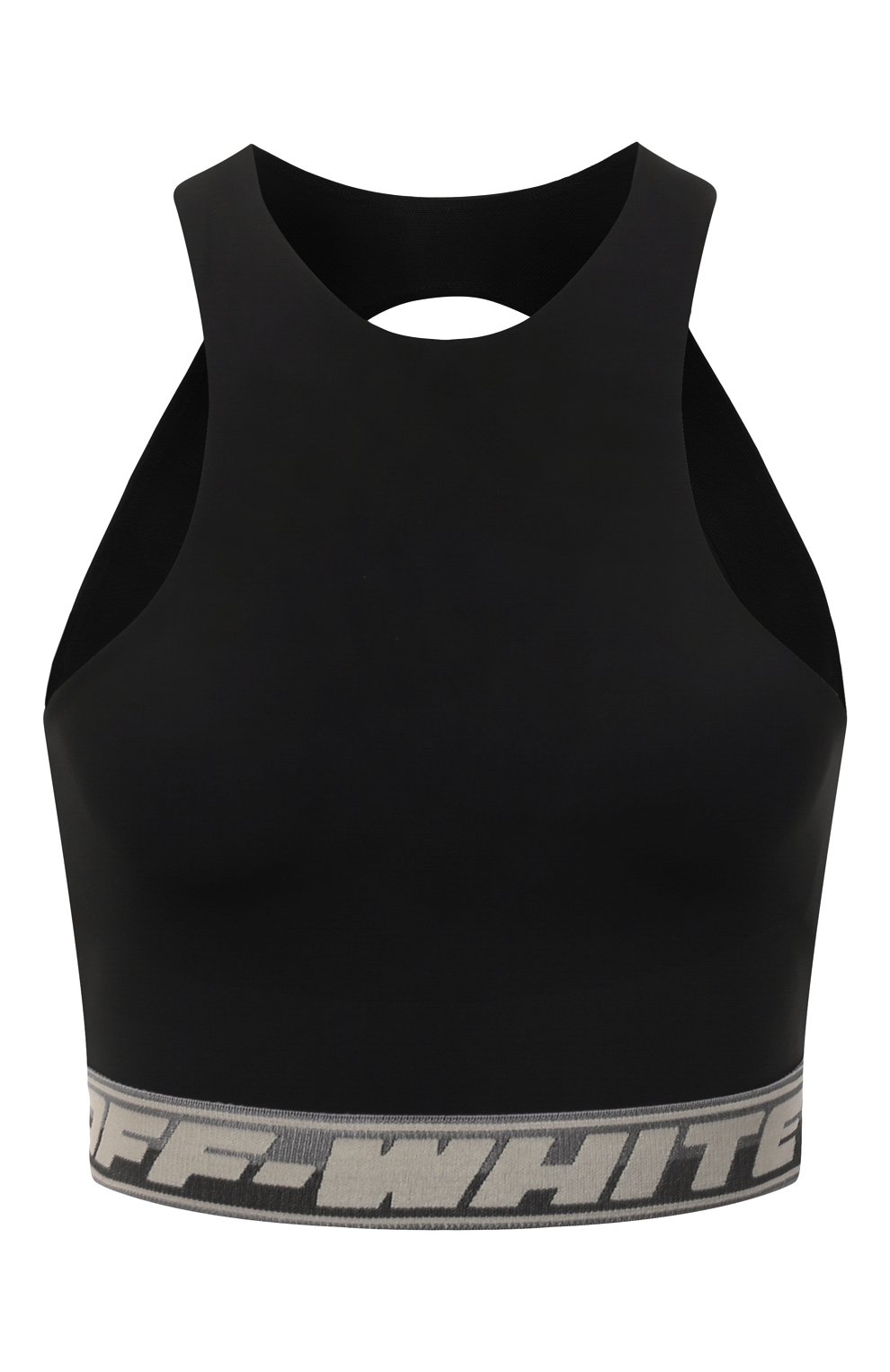 Бра-топ OFF-WHITE черного цвета по цене 27850 руб., арт. 0WV0039F21JER001, фото 1 Бра-топ OFF-WHITE, арт. 0WV0039F21JER001, фото 1