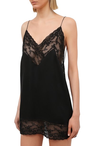 Шелковое платье SAINT LAURENT, арт. 649043/Y7B20, фото 3