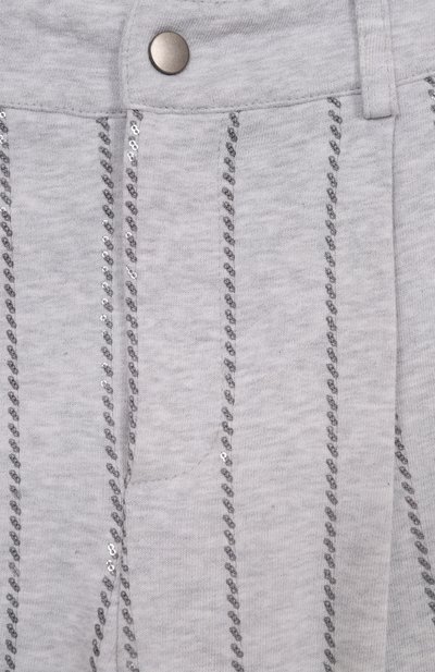 Хлопковые брюки BRUNELLO CUCINELLI, арт. BN05NE649B, фото 3