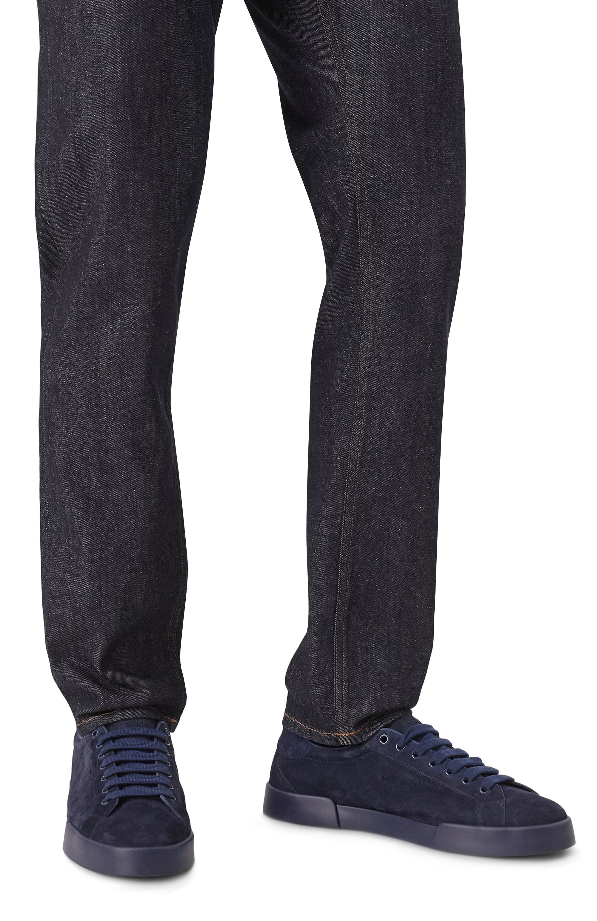 З�амшевые кеды strobel portofino light DOLCE & GABBANA, арт. CS2324/A9T67, фото 3