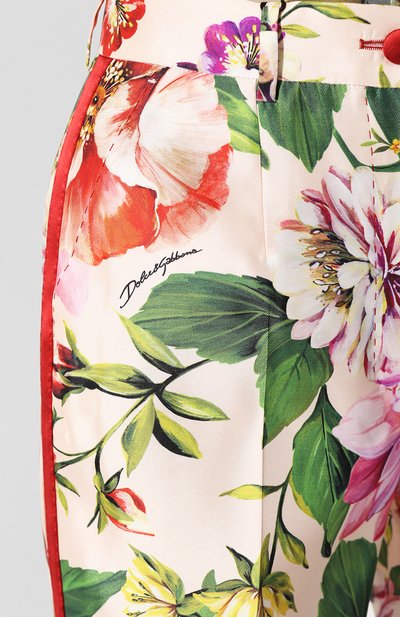 Шелковые брюки DOLCE & GABBANA, арт. FTAM0T/IS1AE, фото 5