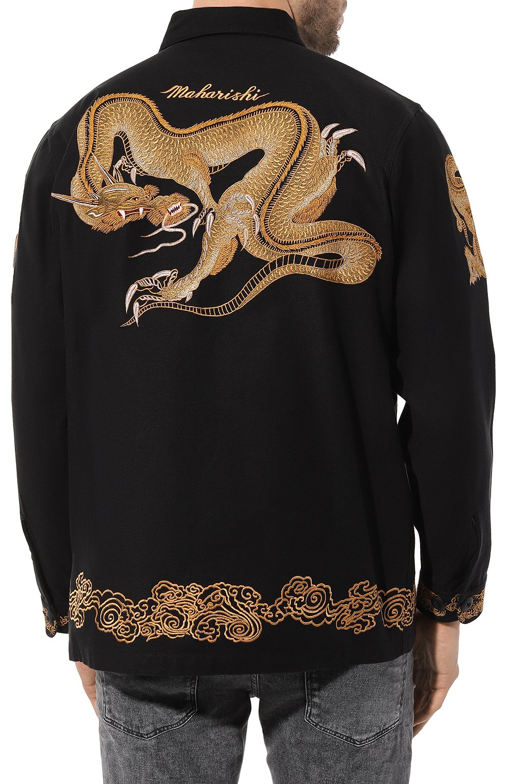 Хлопковая рубашка MAHARISHI, арт. 4213, фото 4