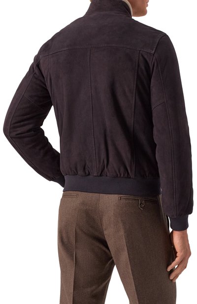 Замшевый бомбер MVST, арт. CLAUDE/MC/00457WR, фото 4