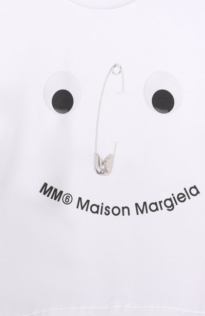 Хлопковый свитшот MM6, арт. M60868/MM04H, фото 3
