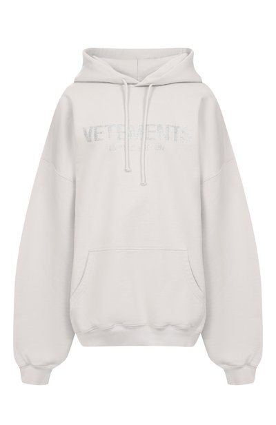 Женский хлопковое худи VETEMENTS, арт. UE54HD240W/1302 M0LLET0N