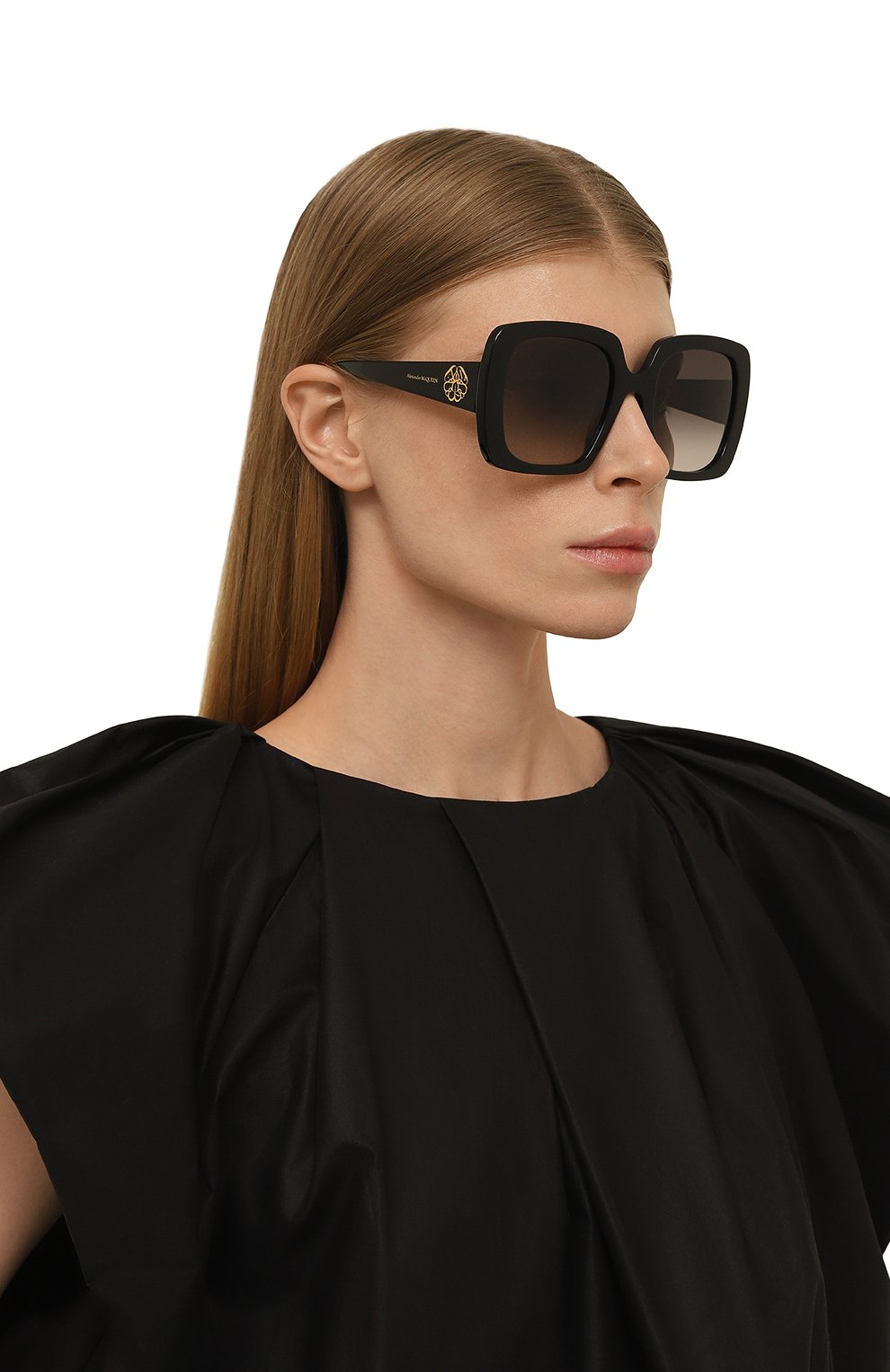 Солнцезащитные очки ALEXANDER MCQUEEN, арт. AM0378S 001, фото 2