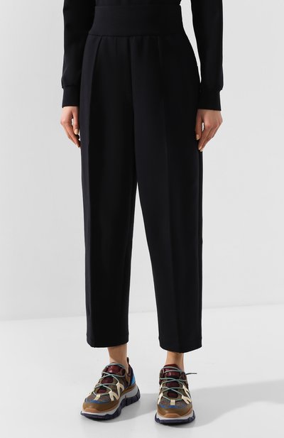Хлопковые брюки GIORGIO ARMANI темно-синего цвета по цене 113000 руб., арт. 3HAP52/AJZGZ, фото 3 Хлопковые брюки GIORGIO ARMANI, арт. 3HAP52/AJZGZ, фото 3