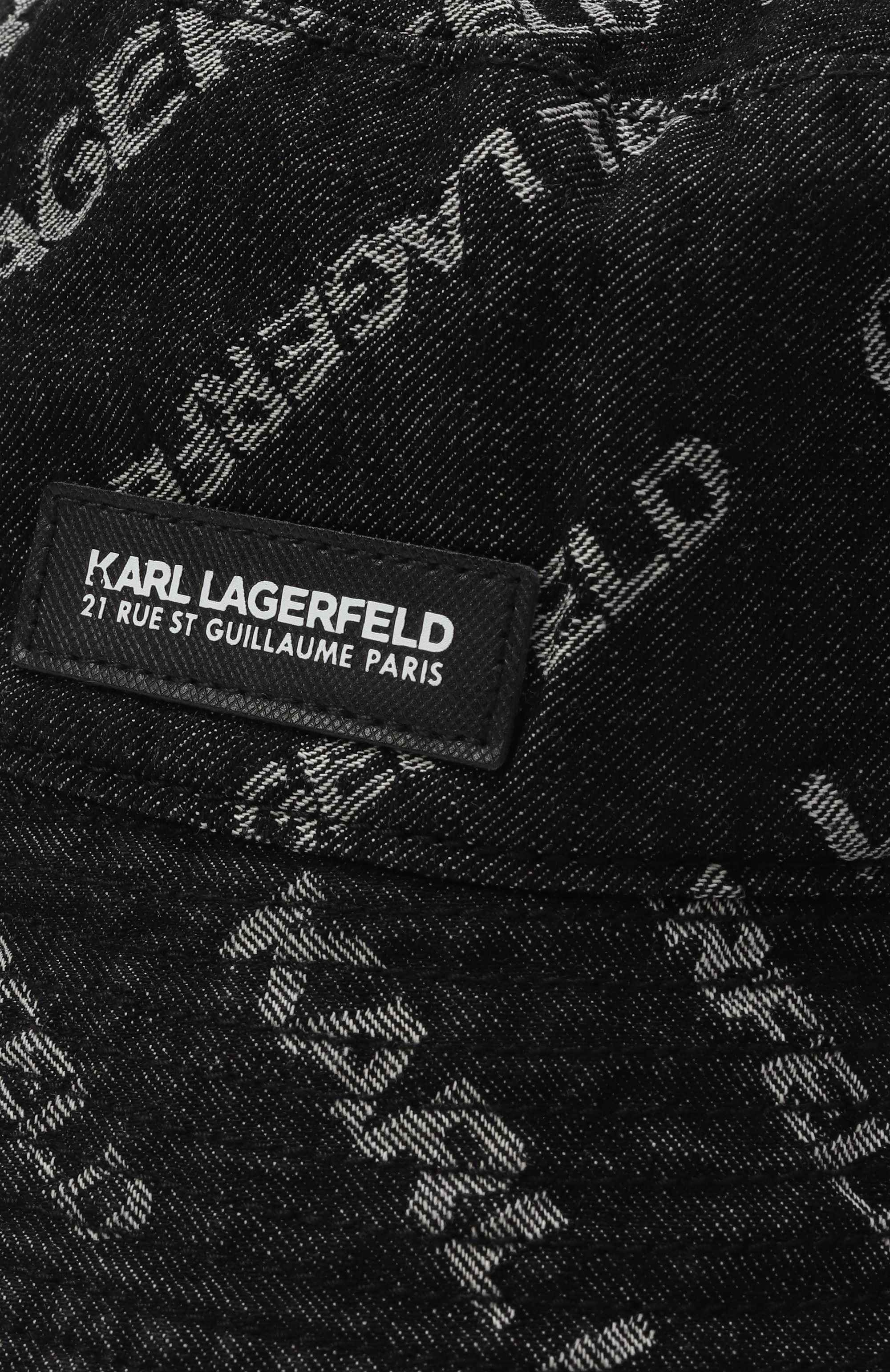 Джинсовая панама KARL LAGERFELD KIDS, арт. Z30399, фото 3