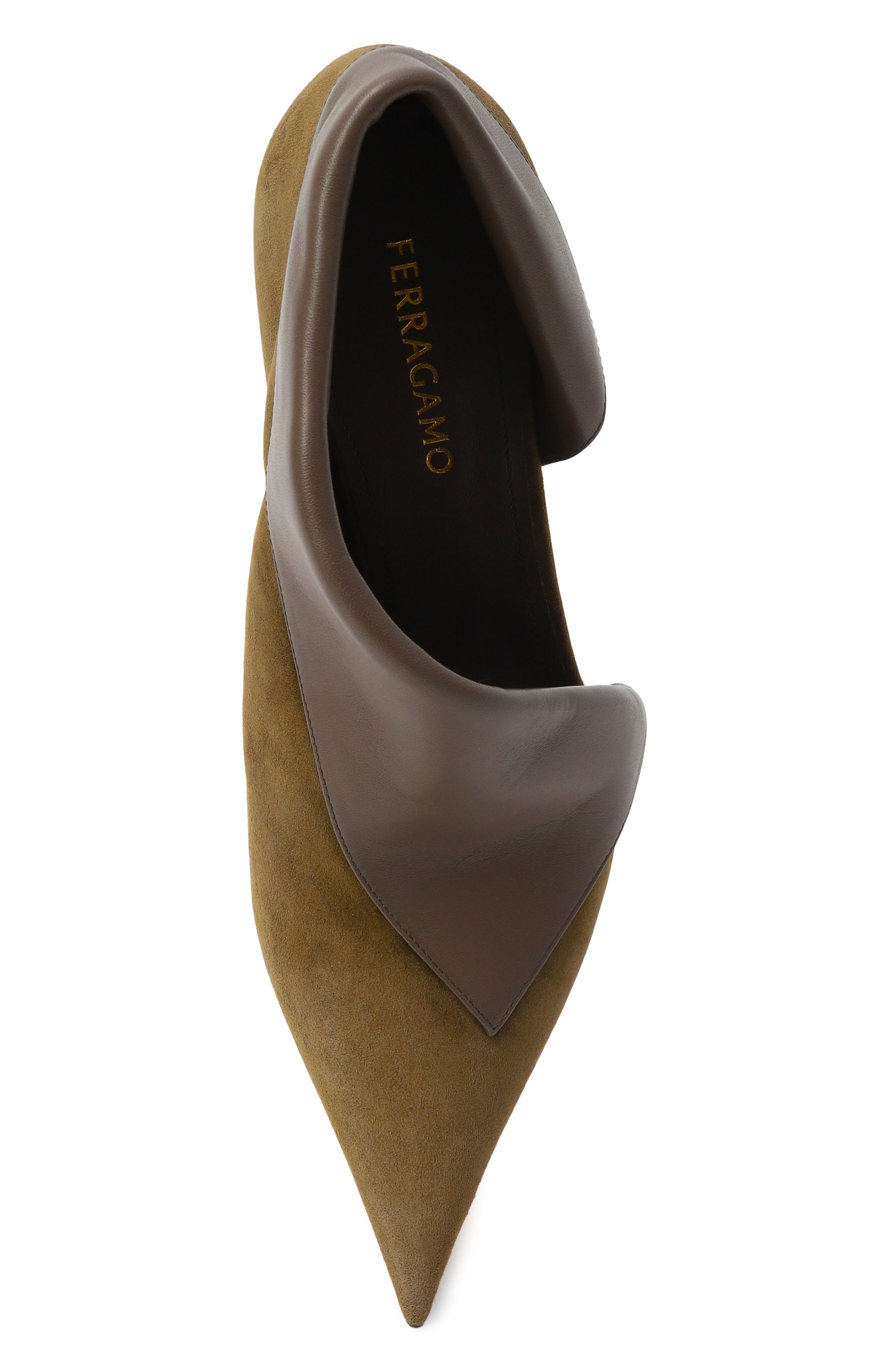 Замшевые туфли eva 85 FERRAGAMO, арт. 01J875/784092, фото 4