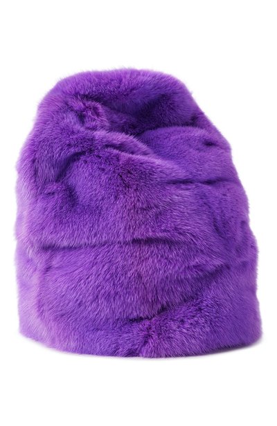 Женская шапка шарпей из меха норки FURLAND, арт. 0204100110258600000