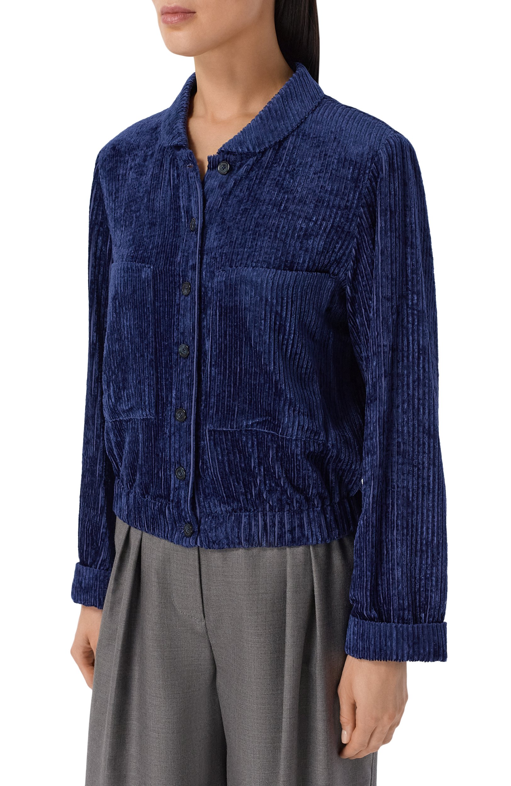 Вельветовый бомбер EMPORIO ARMANI, арт. EW004840/TE21438, фото 3