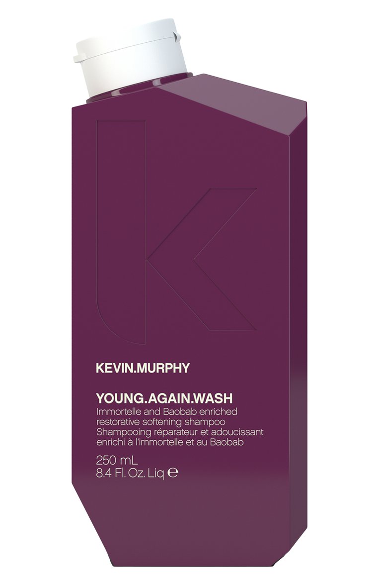 Шампунь для укрепления и восстановления длинных волос young.again.wash (250ml) KEVIN MURPHY бесцветного цвета, арт. KMU215 | Фото 1 (Нос: Не проставлено; Тип продукта: Шампуни; Назначение: Для волос; Региональные ограничения белый список (Axapta Mercury): Не проставлено; Косметика кросс-кт: Уход У)