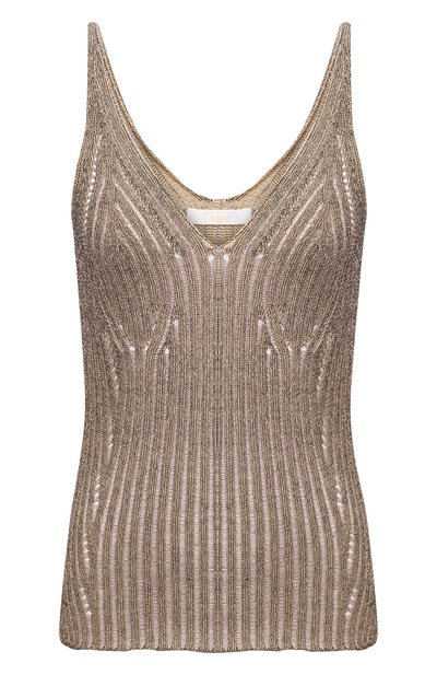 Женский хлопковый топ CHLOÉ, арт. CHC19UMH08580