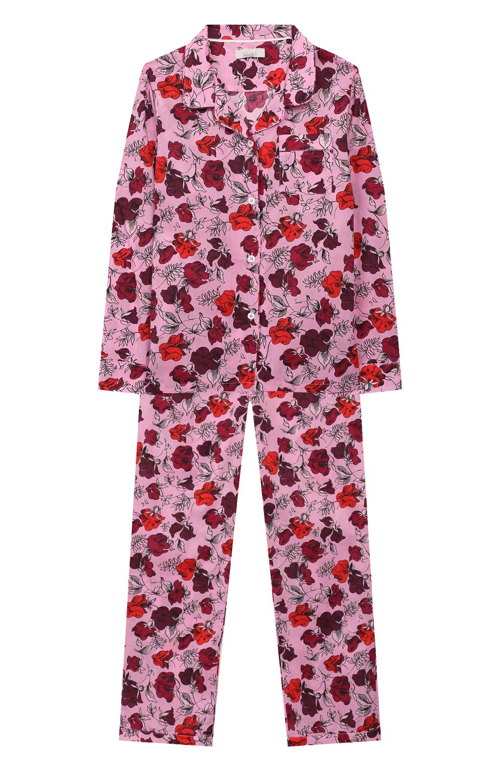 Хлопковая пижама LITTLE YOLKE, арт. SS20-12C-DV-P/1-8Y, фото 1