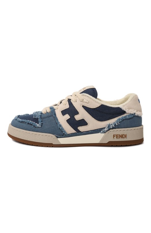 Текстильные кеды Match Fendi 8E8505/AMF1 Синий  8E8505/AMF1 Фото 4