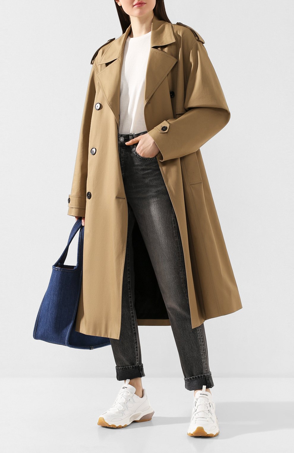 Кожаные кроссовки bounce VALENTINO, арт. TW2S0L27/DZX, фото 2