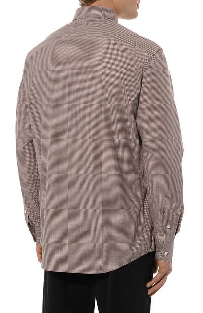 Хлопковая рубашка ZEGNA, арт. UCX01A6/SRF5, фото 4