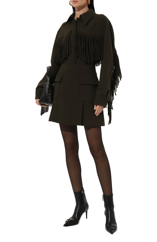 Юбка Elie Saab SK073 Хаки  SK073 Фото 2