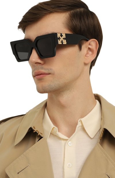 Солнцезащитные очки OFF-WHITE, арт. CATALINA/BLACK DARK GREY, фото 3