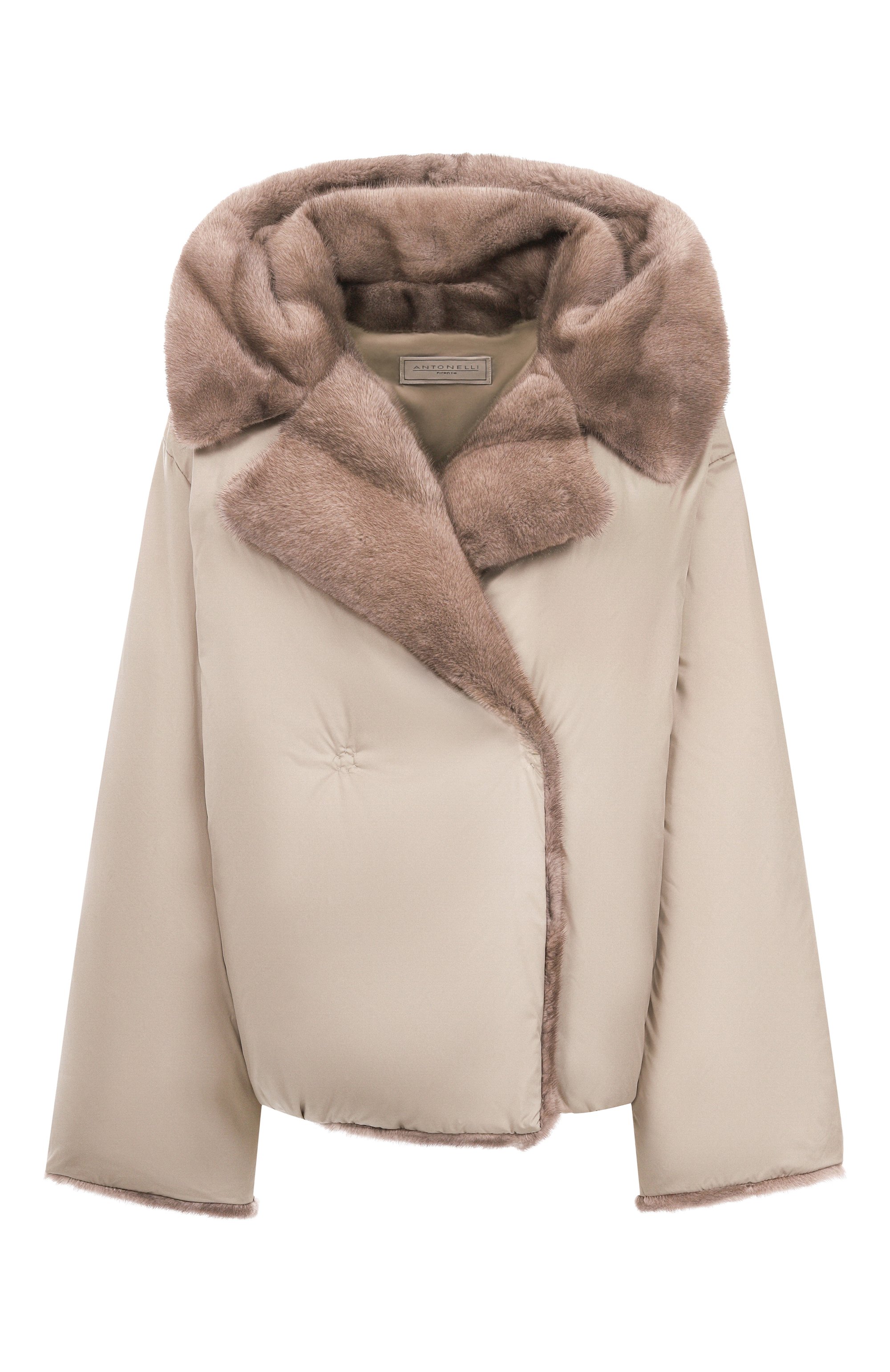 Пуховик с отделкой из норки ANTONELLI FIRENZE, арт. P3475/367C, фото 1