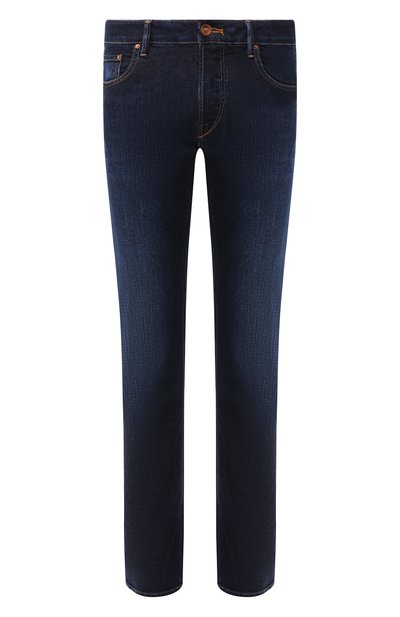 Джинсы прямого кроя HAND PICKED синего цвета по цене 32700 руб., арт. RAVELL0 C 01553-W2, фото 1 Джинсы прямого кроя HAND PICKED, арт. RAVELL0 C 01553-W2, фото 1