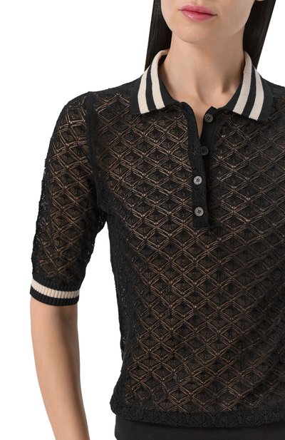 Хлопковое поло LORENA ANTONIAZZI, арт. E26110VM44A/1329, фото 5