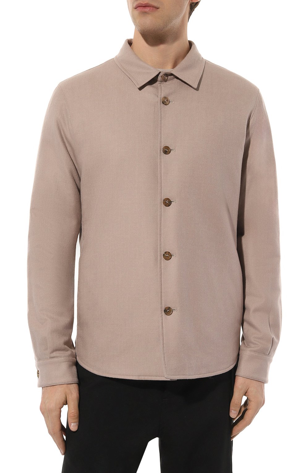 Кашемировая куртка-рубашка COLOMBO, арт. GI00428/SI, фото 3
