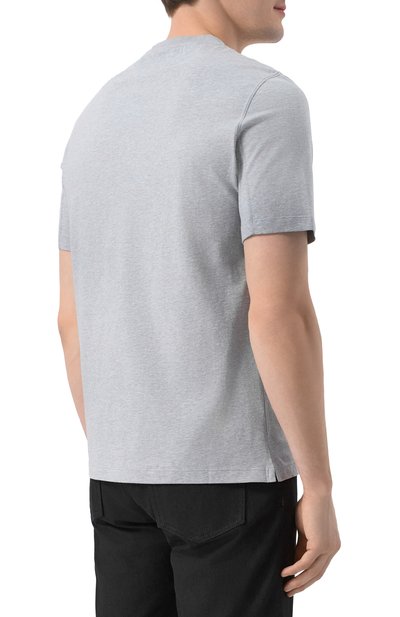 Хлопковая футболка BRUNELLO CUCINELLI, арт. M0B138455, фото 4