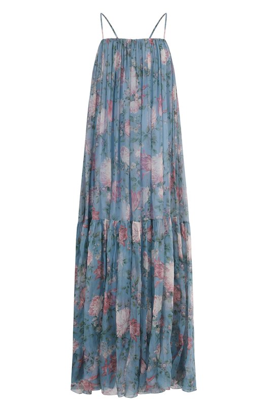 Шелковое платье Chloé CH25UR055459 Голубой CH25UR055459
