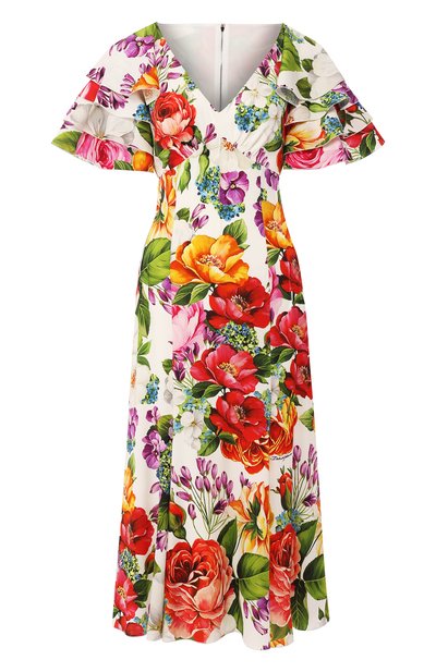 Женское шелковое платье DOLCE & GABBANA, арт. F6H2NT/FSAZM